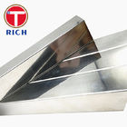 Industrial Rectangular Steel Tubing 304 316 321 Polishing Hairline 0.3 - 2.0mm Thickness
