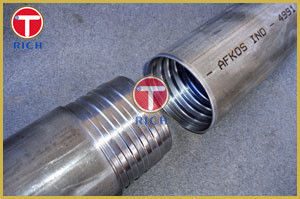 Un bon prix. Longueur de tuyau d'acier de perçage de forme ronde/tubes et tuyaux sans soudure, en acier 4m - 12.5m en ligne