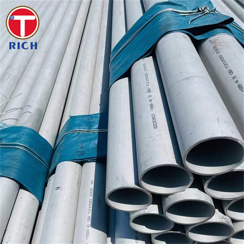 GB/T 34105 S22053 Pipe en acier inoxydable duplex laminée à chaud pour structures d'ingénierie océanique