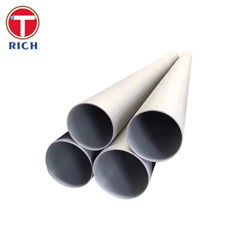 Pipe en acier inoxydable austénitique soudé de grand diamètre pour une utilisation corrosive ou à haute température