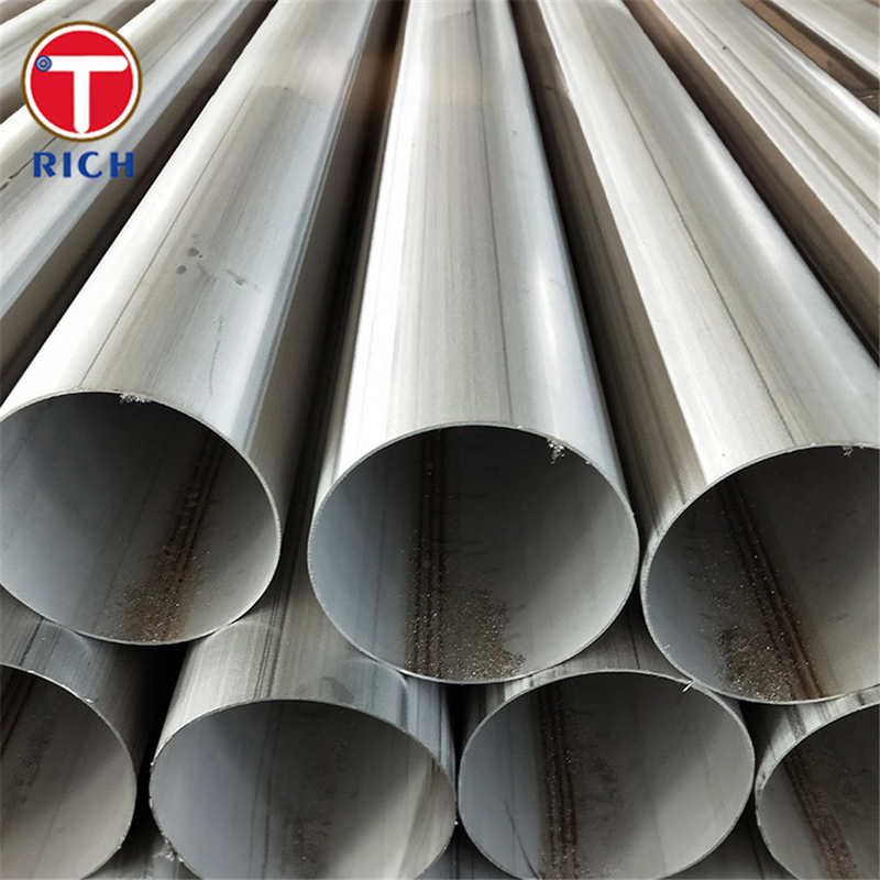 Pipe en acier inoxydable austénitique soudé de grand diamètre pour une utilisation corrosive ou à haute température