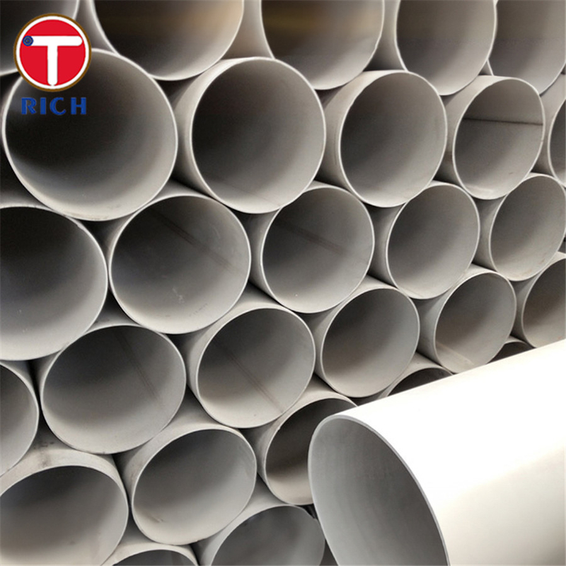 Pipe en acier inoxydable austénitique soudé de grand diamètre pour une utilisation corrosive ou à haute température
