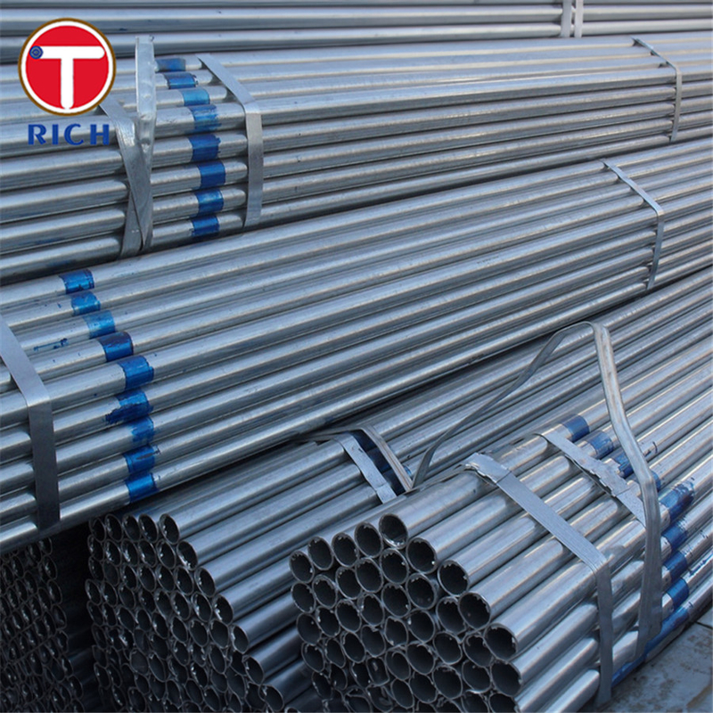 Tubes en acier soudés ASTM A795 de catégorie A: tubes en acier galvanisé soudés en acier galvanisé recouvert de zinc noir et chaud pour la protection contre les incendies