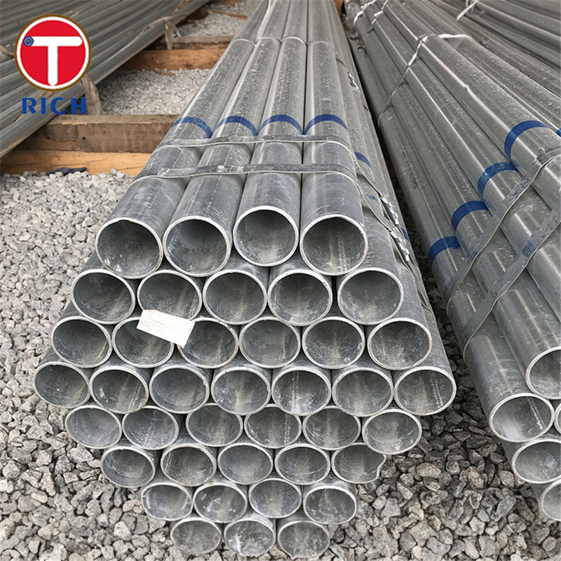 Tubes en acier soudés ASTM A795 de catégorie A: tubes en acier galvanisé soudés en acier galvanisé recouvert de zinc noir et chaud pour la protection contre les incendies
