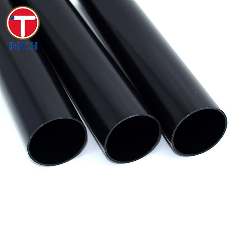 ASTM A1024 Grade 50 Tubes en acier à ligne noire à extrémité plate Tubes en acier sans soudure pour la livraison de fluides sous pression