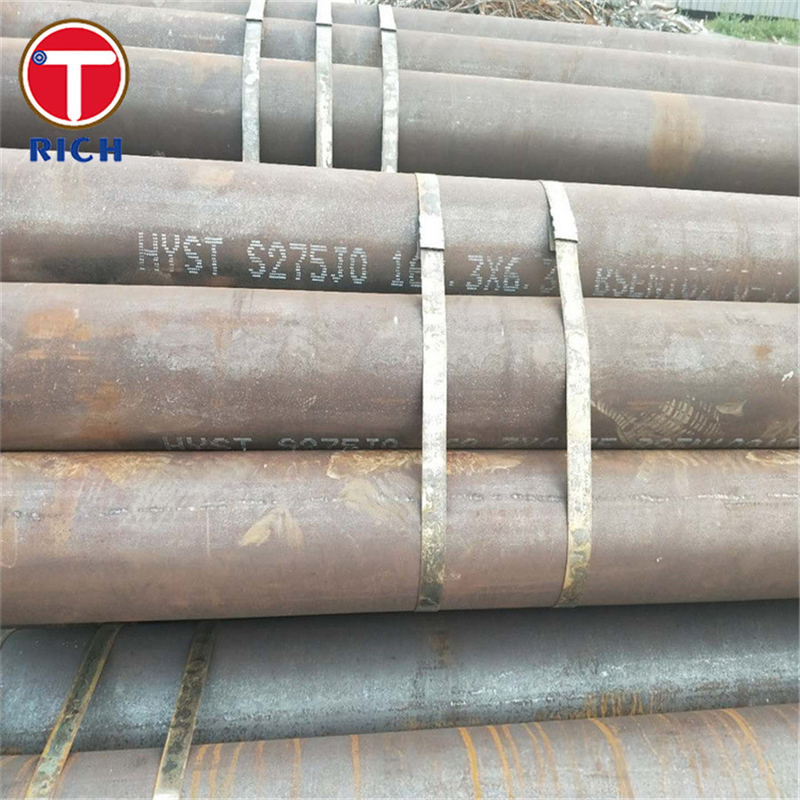 EN 10210-2 S355J0H Structural à laminage à chaud Tubes creux en acier non allié à des fins structurelles