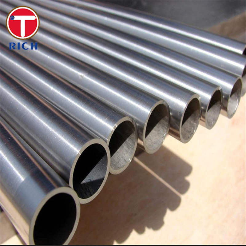 Tubes d'échangeur de chaleur ASTM B338 Gr.1 Tubes en alliage de titane sans soudure pour condensateurs et échangeurs de chaleur