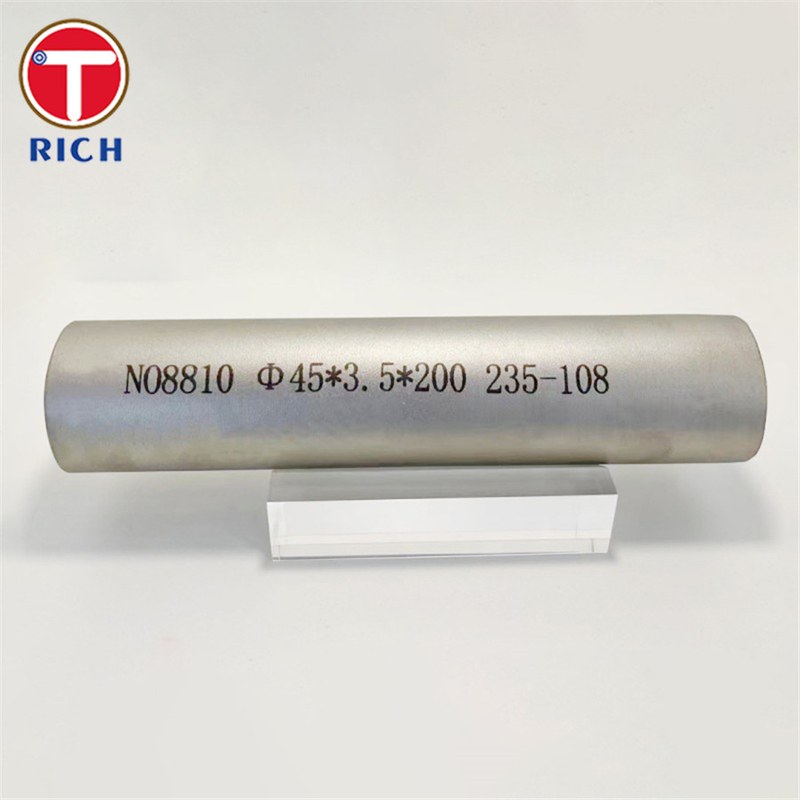 GB/T 30059 N08800 Tubes en alliage incoloy résistantes à la corrosion sans soudure pour échangeurs de chaleur