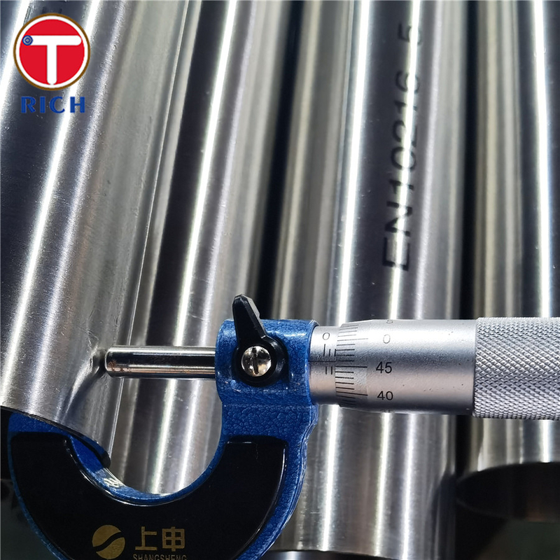 GB/T 28713 06Cr19Ni10 Tubes en acier inoxydable à transfert de chaleur amélioré pour échangeur de chaleur