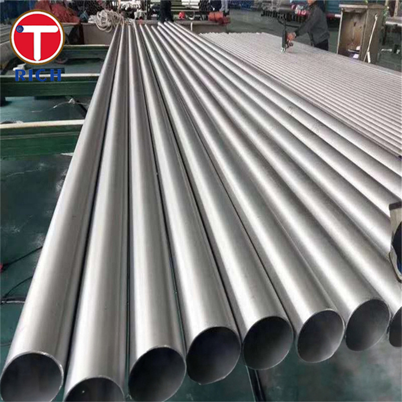 ASTM B675 N08367 Tubes en acier inoxydable en fer, nickel, chrome, molybdène, alliage soudé à usage général