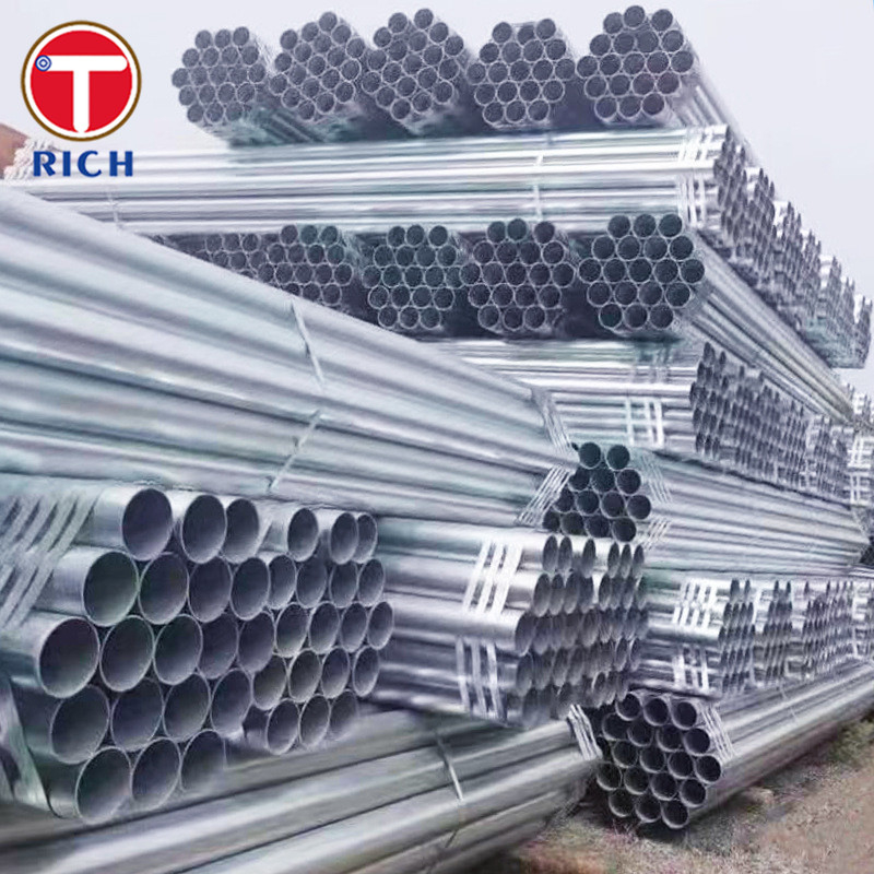 Tubes en acier soudés de catégorie 1 ASTM A810 Tubes en acier galvanisé recouverts de zinc à usage général