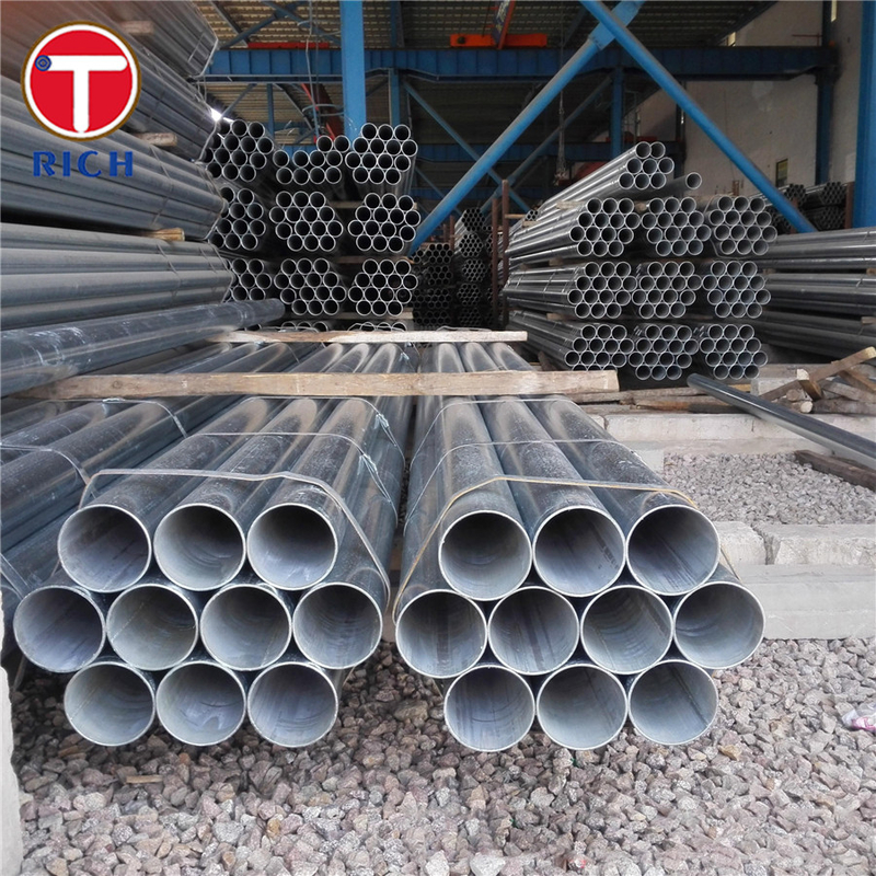 JIS G3442 SGPW Tubes en acier soudés Tubes en acier galvanisé pour tuyauterie ordinaire
