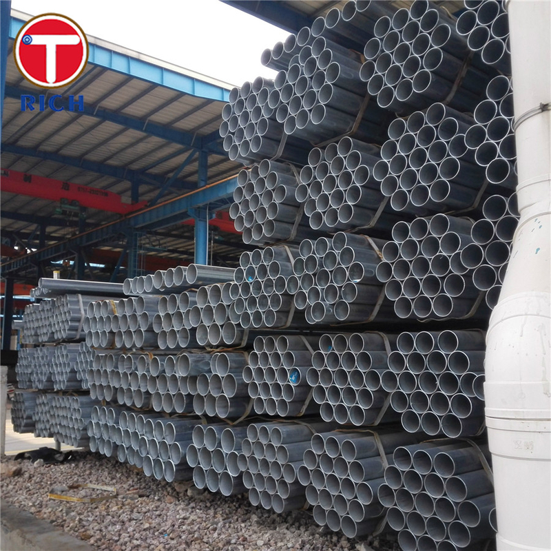 JIS G3442 SGPW Tubes en acier soudés Tubes en acier galvanisé pour tuyauterie ordinaire