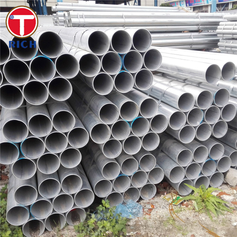 JIS G3442 SGPW Tubes en acier soudés Tubes en acier galvanisé pour tuyauterie ordinaire