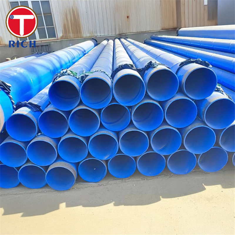 JIS G3443-1 STW290 Tubes en acier sans soudure enduits de tuyaux en acier pour le service de l'eau