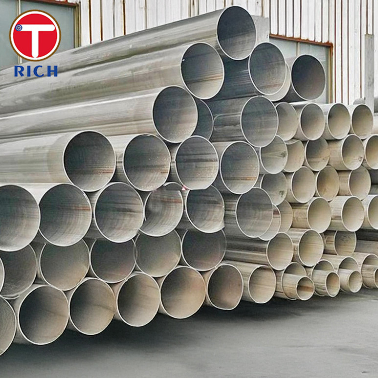 JIS G3468 304 Tubes en acier inoxydable de grand diamètre tuyaux en acier inoxydable soudés pour basse température