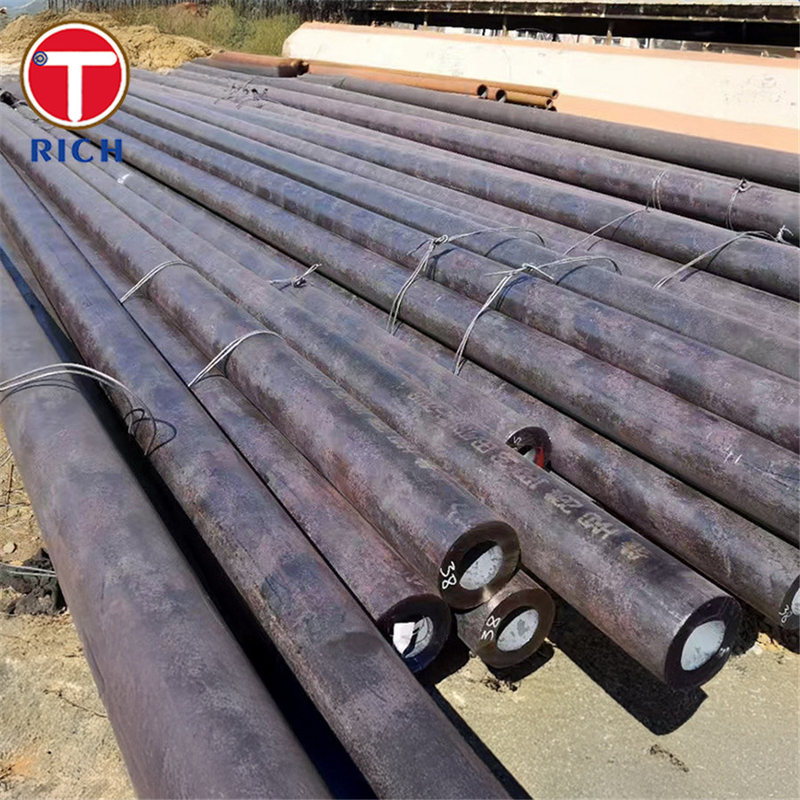 ASTM A572 Grade 50 Pipe en alliage inférieur Tubes en acier structurales à haute résistance en alliage inférieur pour le transport de fluide