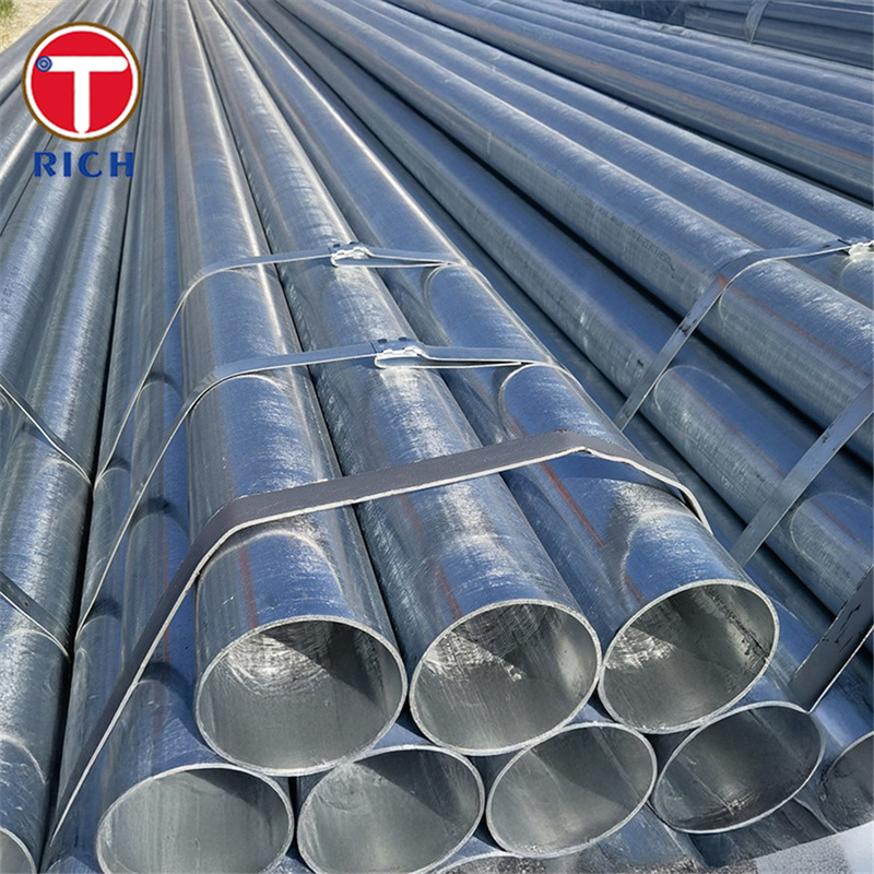 EN 10224 L235 Tubes en acier non allié ERW Tubes galvanisées en acier allié pour le transport de liquides