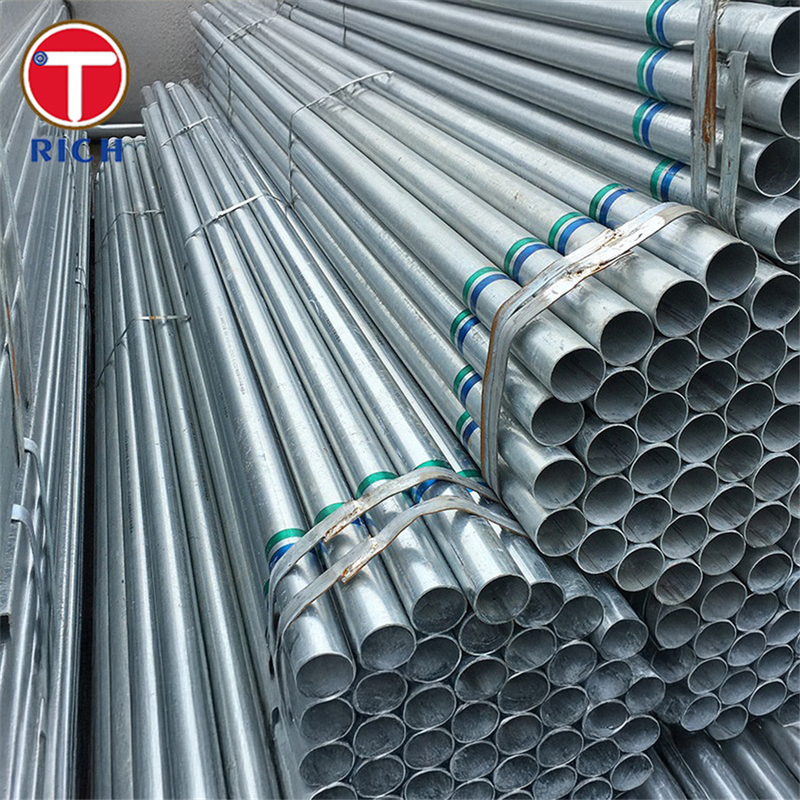 EN 10224 L235 Tubes en acier non allié ERW Tubes galvanisées en acier allié pour le transport de liquides