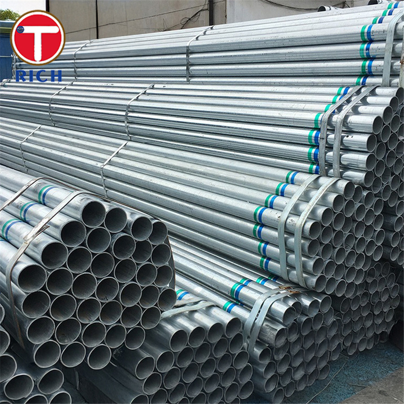 EN 10224 L235 Tubes en acier non allié ERW Tubes galvanisées en acier allié pour le transport de liquides