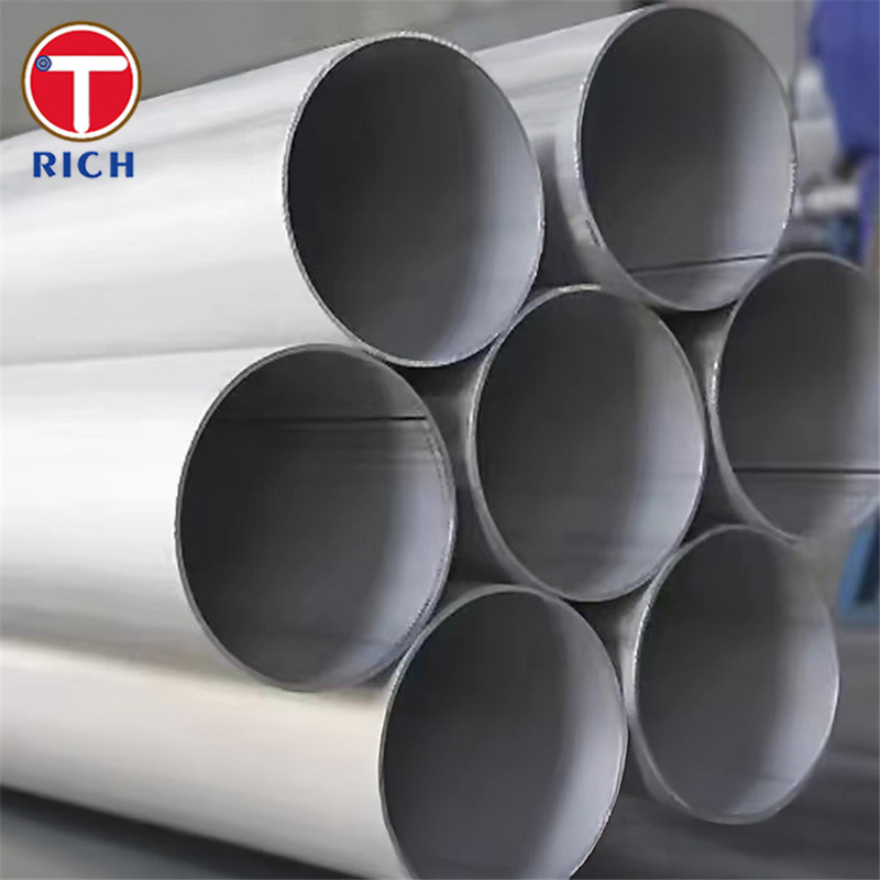 EN 10296-2 X2CrNi12 Tubes ronds soudés Tubes circulaires en acier soudés pour génie général