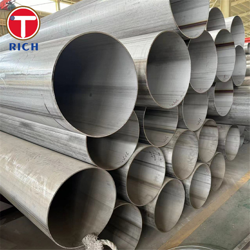 EN 10296-2 X2CrNi12 Tubes ronds soudés Tubes circulaires en acier soudés pour génie général