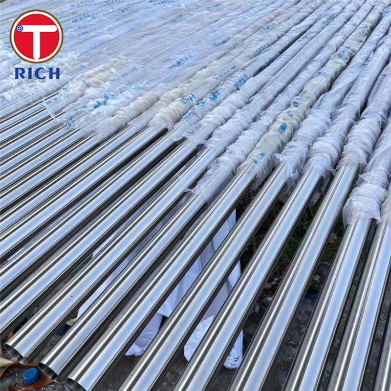 Tubes d'échangeur de chaleur DIN 28180 X5CrNi18-10 Tubes en acier inoxydable pour échangeurs de chaleur tubulaires