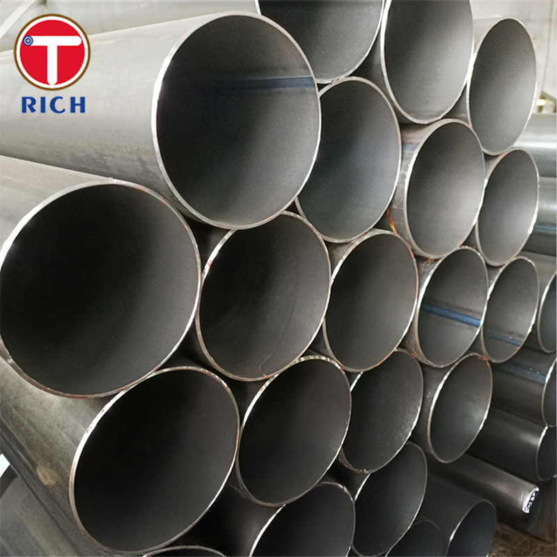 DIN 17123 StE255 Pipe en acier structural soudé Circulaire à grains fins Tubes en acier soudés pour aciérie structurale