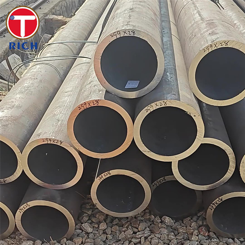 E235+N Tubes à froid sans soudure Tubes sans soudure en acier au carbone pour équipements de précision