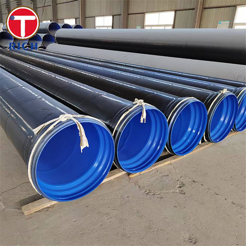 JIS G3469 Tuyau en acier revêtu de polyéthylène P2S pour service anticorrosion