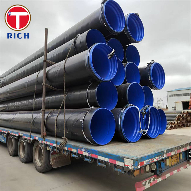 JIS G3469 Tuyau en acier revêtu de polyéthylène P2S pour service anticorrosion