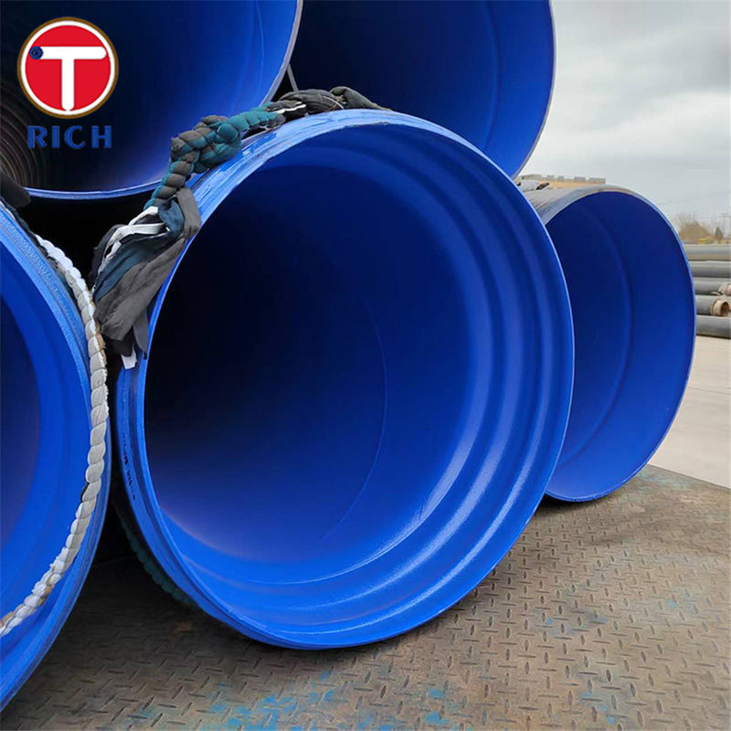 JIS G3469 Tuyau en acier revêtu de polyéthylène P2S pour service anticorrosion