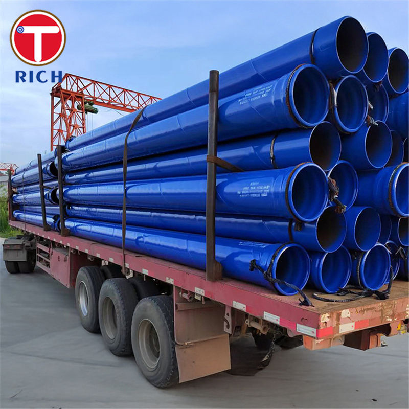 JIS G3469 Tuyau en acier revêtu de polyéthylène P2S pour service anticorrosion