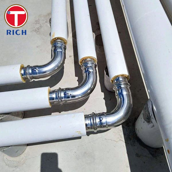 ASTM A213 Tuyau en acier revêtu de PVC Tuyau en acier inoxydable austénitique sans soudure pour l'isolation