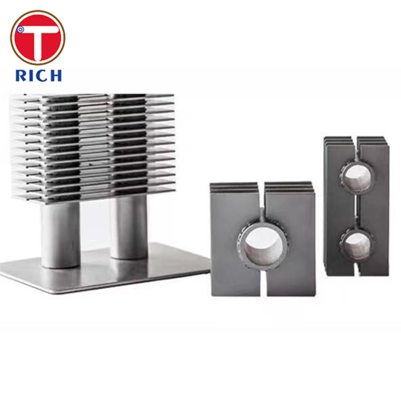 Tubes à ailettes soudées haute fréquence de type H/HH pour échangeurs de chaleur à haut rendement thermique et faible usure et encrassement