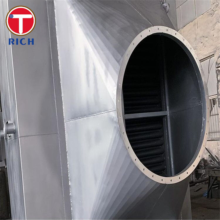 Tube à ailettes de type L enroulé sous tension avec pied en L en aluminium pour échangeurs de chaleur résistants à la corrosion