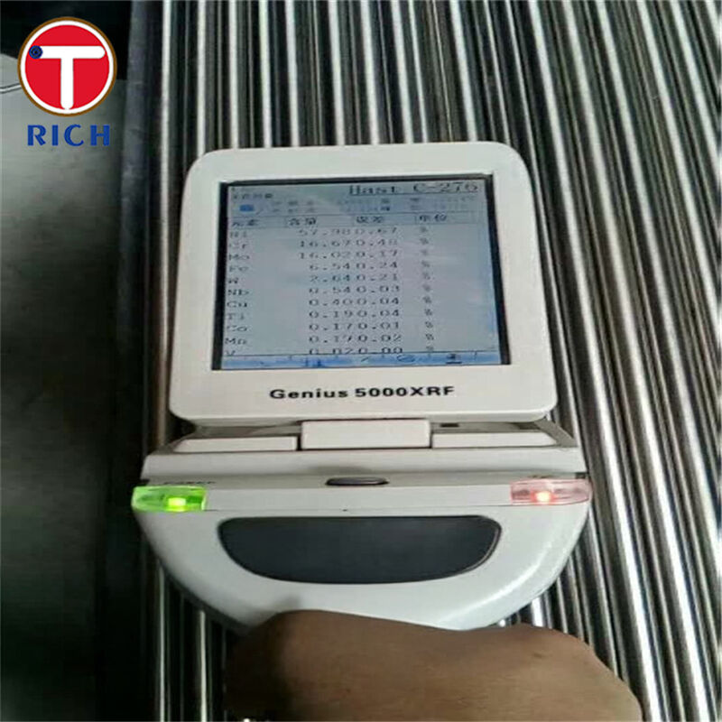 Résistant à la corrosion Hastelloy C276 Barre ronde pour l'application dans l'eau de mer dans l'état d'anneaux de solution