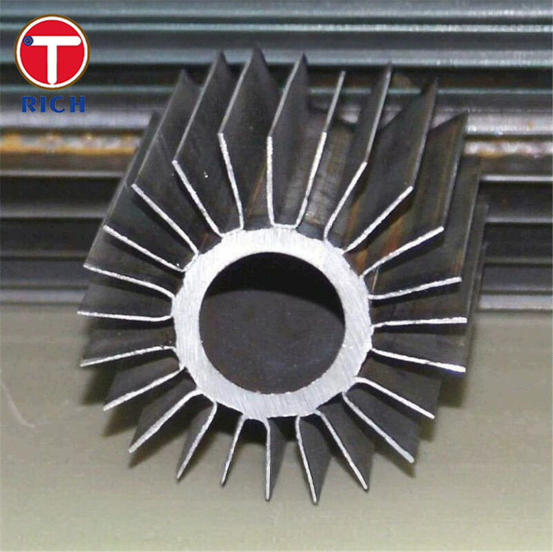 Tubes à ailettes longitudinales soudées résistantes à la corrosion avec une tolérance aux hautes températures pour un transfert de chaleur amélioré dans les échangeurs de chaleur d'huile