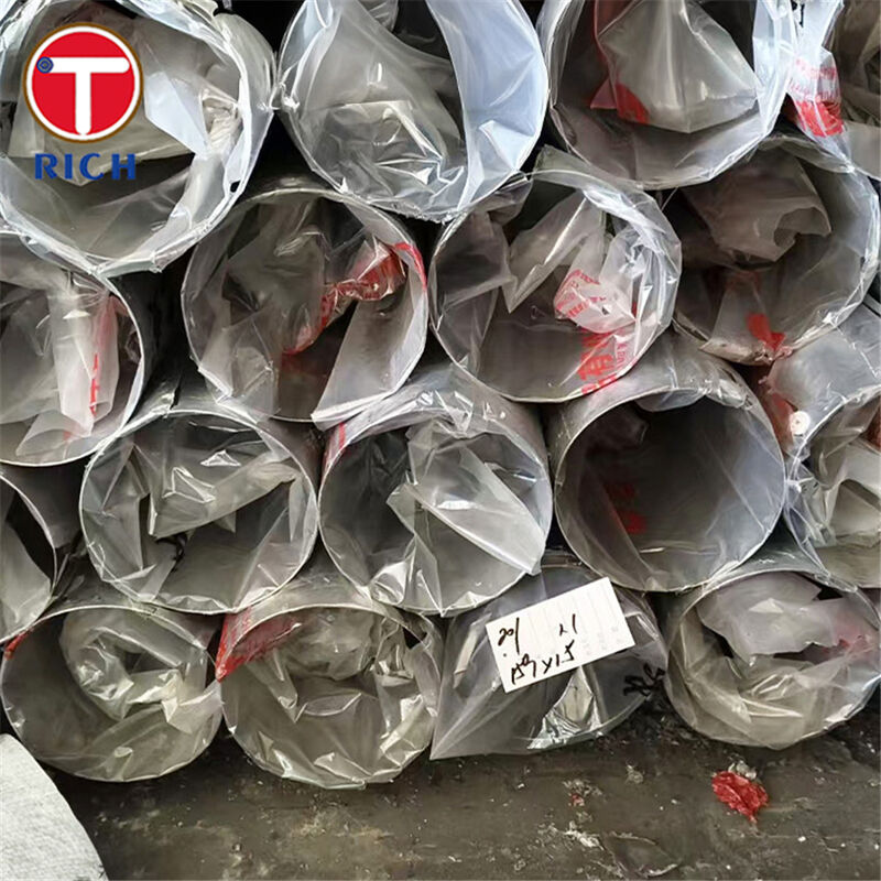 Tube sans soudure de précision en acier inoxydable ASTM A312 TP317L avec résistance améliorée à la corrosion par les chlorures et intégrité de soudure à faible teneur en carbone