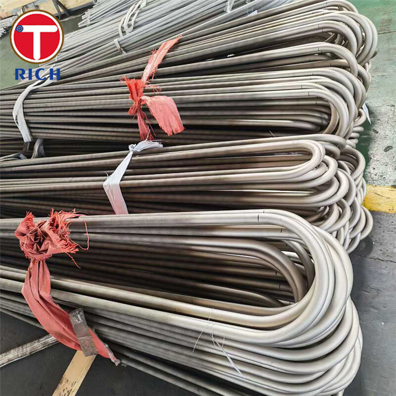 ASTM A179 Tubes à courbure en acier inoxydable à faible teneur en carbone sans soudure à froid pour échangeurs de chaleur