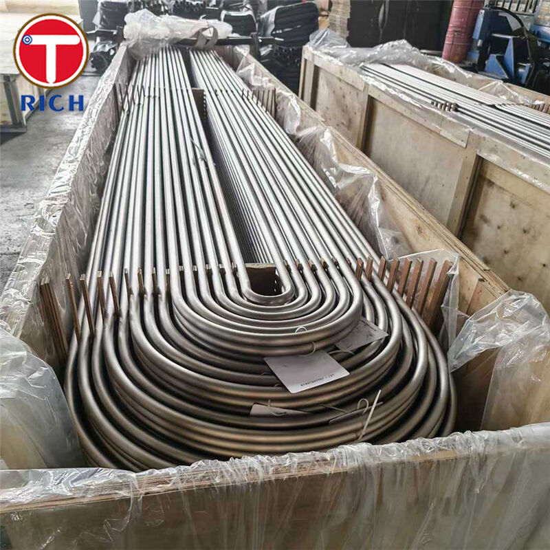 ASTM A179 Tubes à courbure en acier inoxydable à faible teneur en carbone sans soudure à froid pour échangeurs de chaleur
