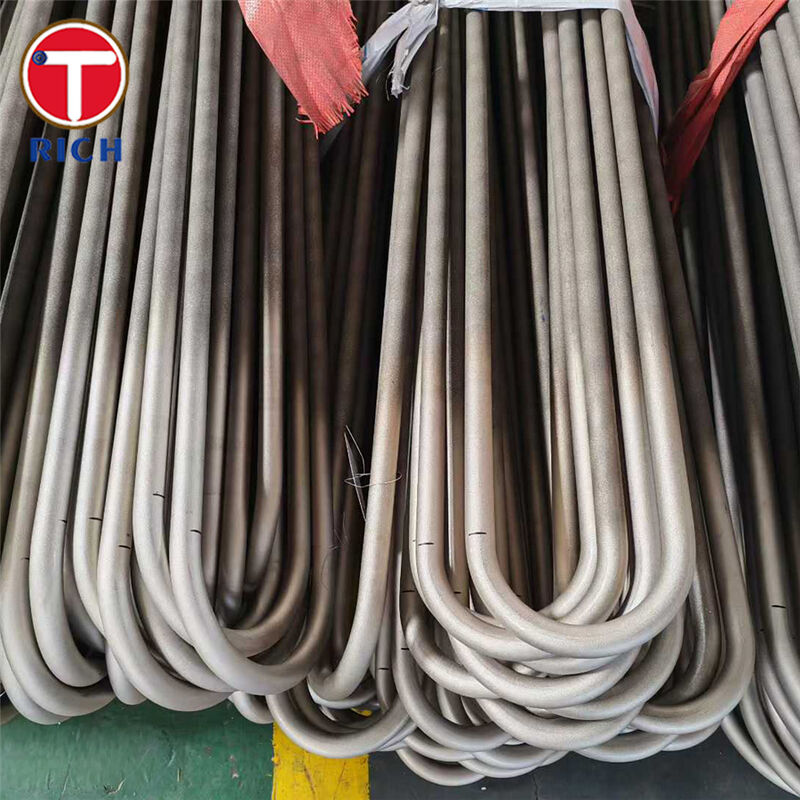 ASTM A179 Tubes à courbure en acier inoxydable à faible teneur en carbone sans soudure à froid pour échangeurs de chaleur