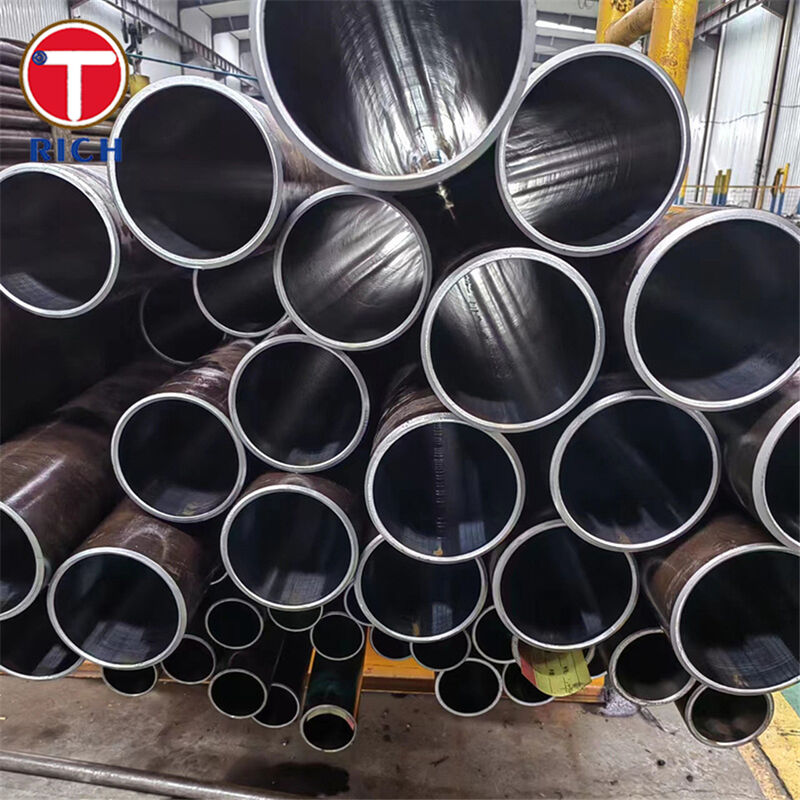 Tubes hydrauliques à cylindre affinées de précision à froid sans soudure avec tolérance ISO H8/H9 ID et Ra max 0,40 μm pour les applications automobiles