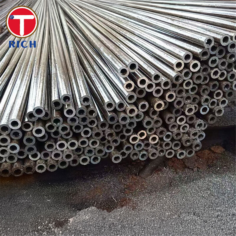 E235N Tubes hydrauliques sans soudure à froid de précision en acier au carbone pour l'automobile avec une rugosité de surface Ra ≤ 4 μm