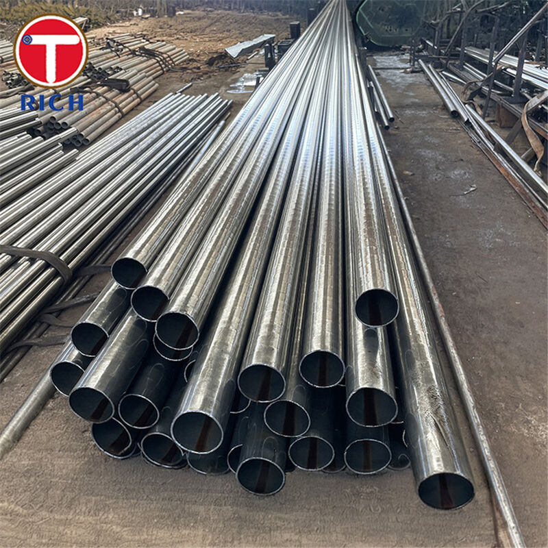 E235N Tubes hydrauliques sans soudure à froid de précision en acier au carbone pour l'automobile avec une rugosité de surface Ra ≤ 4 μm