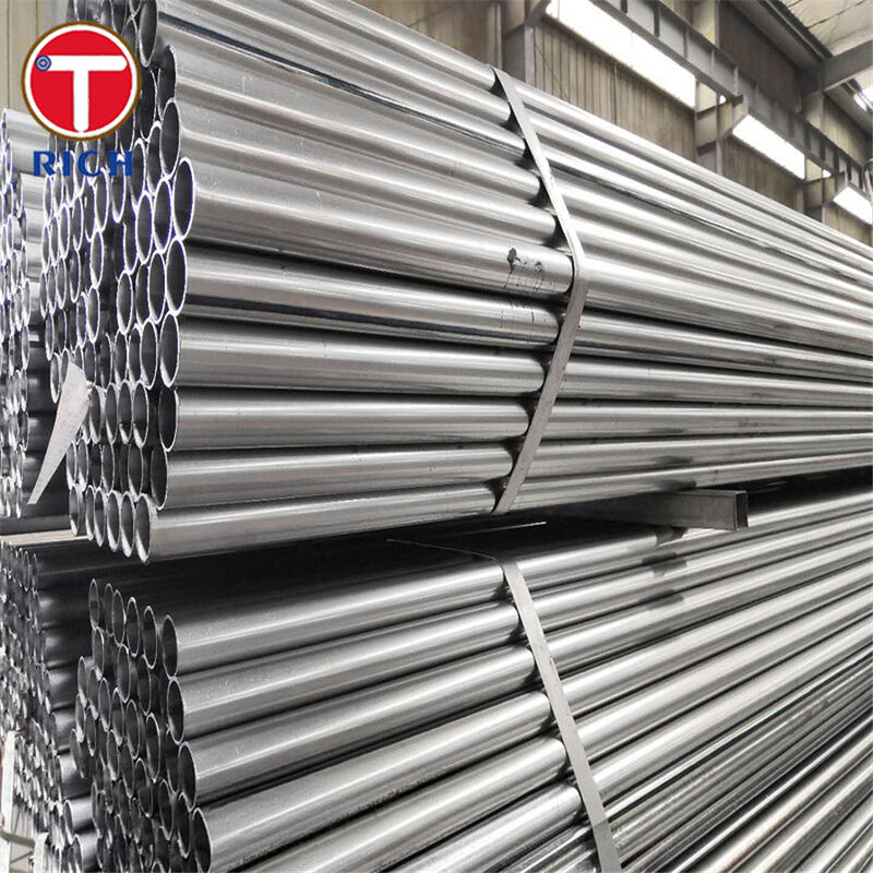 Tube en acier aluminisé ASTM A787 ACMS avec revêtement aluminium-silicium pour systèmes d'échappement utilisant la technique ERW