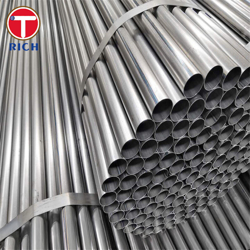 Tube en acier aluminisé ASTM A787 ACMS avec revêtement aluminium-silicium pour systèmes d'échappement utilisant la technique ERW