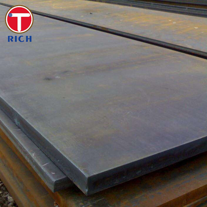 Plaque d'acier laminée à chaud de qualité ASTM A131 AH32 Haute résistance 315 MPa Résultat avec dureté d'impact Charpy V-notch pour la construction navale