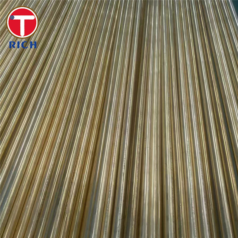 Tube de condenseur en cuivre-nickel sans soudure BFe10-1-1 avec résistance à la corrosion et durabilité en eau de mer pour un transfert de chaleur efficace