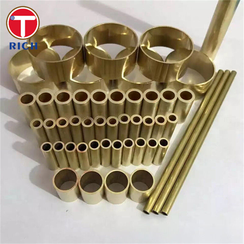 Tube de condenseur en cuivre-nickel sans soudure BFe10-1-1 avec résistance à la corrosion et durabilité en eau de mer pour un transfert de chaleur efficace